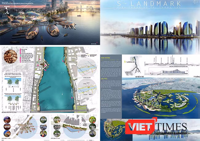 Đà Nẵng, triển lãm, cuộc thi tuyển, ý tưởng, quy hoạch, thiết kế cảnh quan, hai bên bờ, sông Hàn, Trung tâm Hành chính Đà Nẵng, VietTimes
