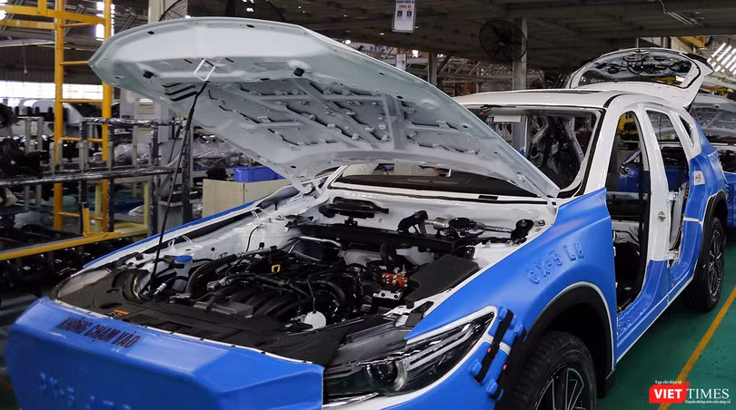 Cận cảnh Thaco "lột xác" Mazda CX-5 thế hệ mới ảnh 13