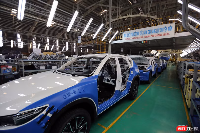 Cận cảnh Thaco "lột xác" Mazda CX-5 thế hệ mới ảnh 17