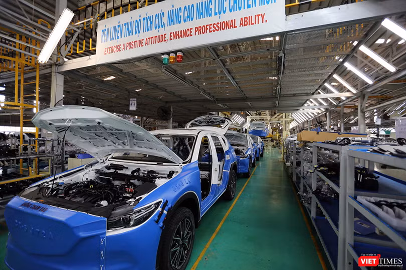 Cận cảnh Thaco "lột xác" Mazda CX-5 thế hệ mới ảnh 16