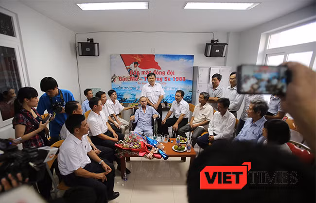 Đà Nẵng, Gạc Ma, cựu binh, Dương Văn Dũng, Trường Sa, hội ngộ, VietTimes