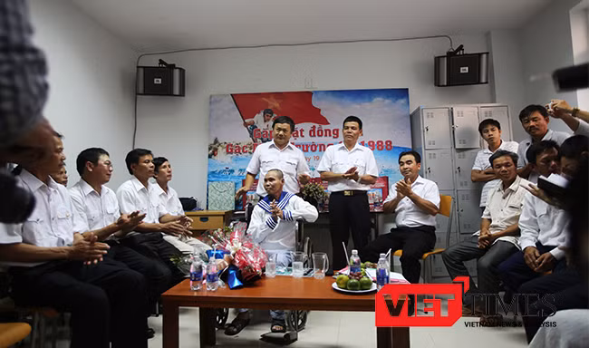 Đà Nẵng, Gạc Ma, cựu binh, Dương Văn Dũng, Trường Sa, hội ngộ, VietTimes