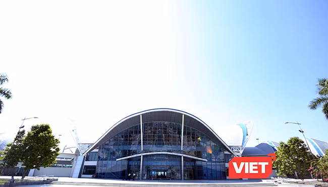 Ngắm Trung tâm báo chí Quốc tế phục vụ APEC 2017 ở Đà Nẵng ảnh 3