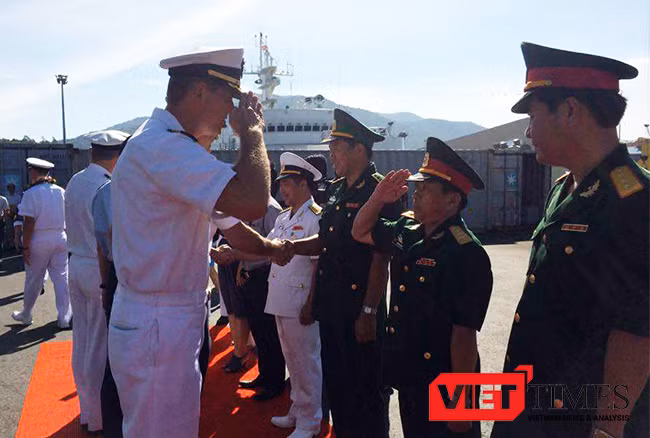 Đà Nẵng, đối tác Thái Bình Dương, Pacific Partnership, PP16, hải quân Mỹ, Nhật Bản, Mercy, VietTimes 