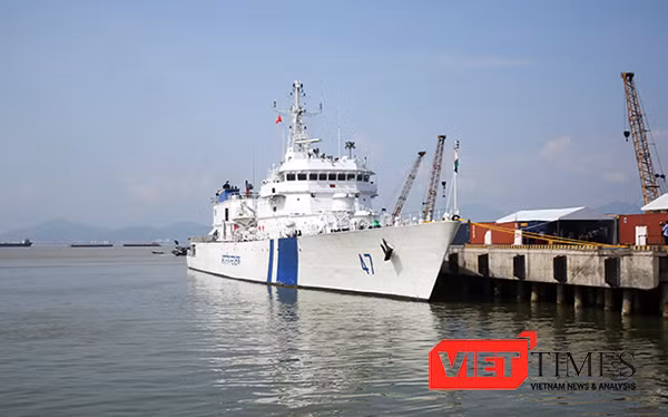 Sáng 23/10, tàu tuần tra thuộc lực lượng bảo vệ bờ biển Ấn Độ cùng 140 sỹ quan, thủy thủ đã cập cảng Tiên Sa, chính thức chuyến thăm hữu nghị TP Đà Nẵng.
