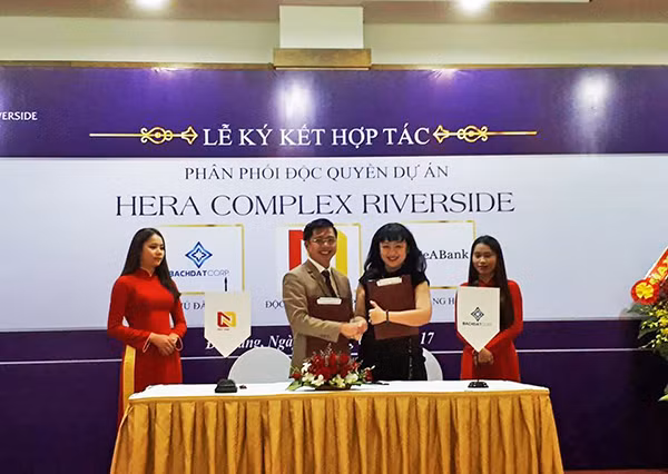 Vụ KH tố Bách Đạt Corp “bẻ kèo“: Nhà phân phối Hoàng Nhất Nam nói gì? ảnh 4 Nhất Nam Land và Bách Đạt hợp tác phân phối độc quyền Hera Complex Riverside