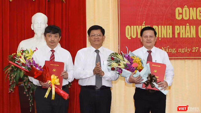 Thành ủy Đà Nẵng công bố bổ nhiệm, điều động nhiều nhân sự chủ chốt.