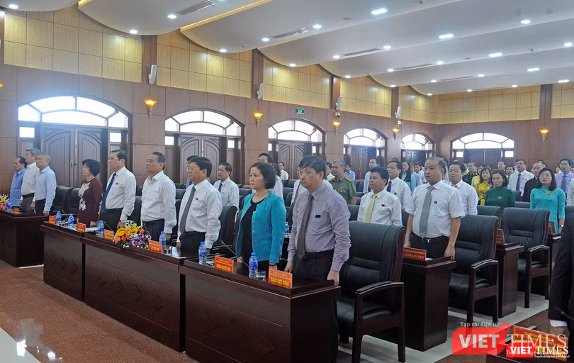 Chiều 9/7, HĐND TP Đà Nẵng khóa IX bắt đầu kỳ họp thứ 7 bằng phiên họp bầu các chức danh chủ chốt của HĐND và UBND TP