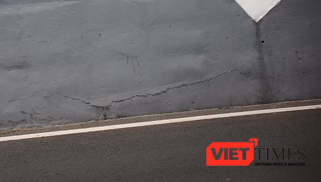 Đà Nẵng, Cầu Rồng, nứt, sông Hàn, Sở GTVT, ụ vòm, sự cố, VietTimes