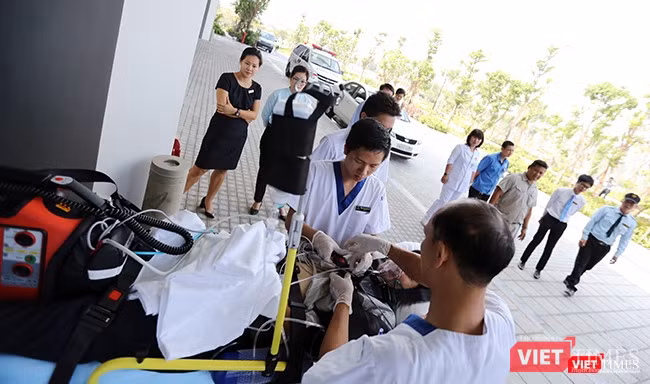 Đà Nẵng diễn tập y tế ứng phó cấp cứu phục vụ APEC ảnh 6