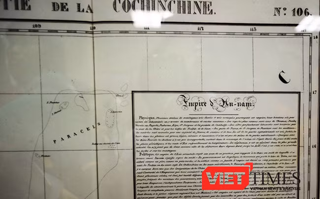 bản đồ, PATTIE DE LA COCHINCHINE, Atlas thế giới, nhà Địa lý học Phillipe Vandermaelen, tư liệu, chủ quyền, Hoàng Sa, Việt Nam, VietTimes