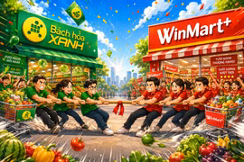Miếng bánh chục tỷ USD quá hấp dẫn khiến WinCommerce và Bách Hóa Xanh giằng co quyết liệt