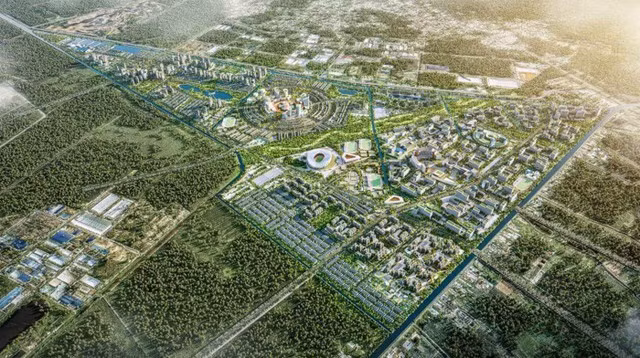 Phối cảnh dự án khu đô thị đại học quốc tế tại xã Xuân Thới Sơn, TP.HCM