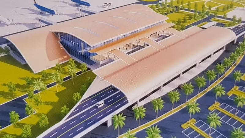 Phối cảnh sân bay Quảng Trị