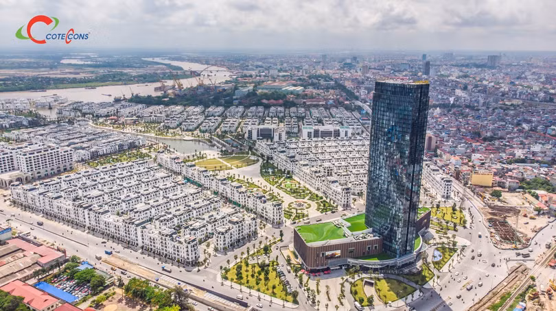 Dự án Vinhomes Imperia Hải Phòng. Ảnh: Coteccons