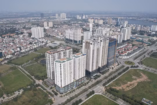 Giá chung cư Hà Nội hạ nhiệt, người mua vẫn dè dặt. Ảnh: H.T. 