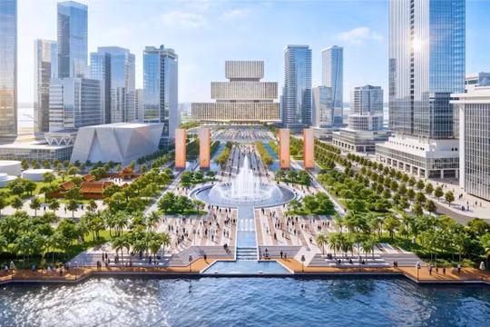 Phối cảnh dự án Thủ Thiêm Eco Smart City.
