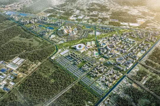 Phối cảnh dự án khu đô thị đại học quốc tế tại xã Xuân Thới Sơn, TP.HCM