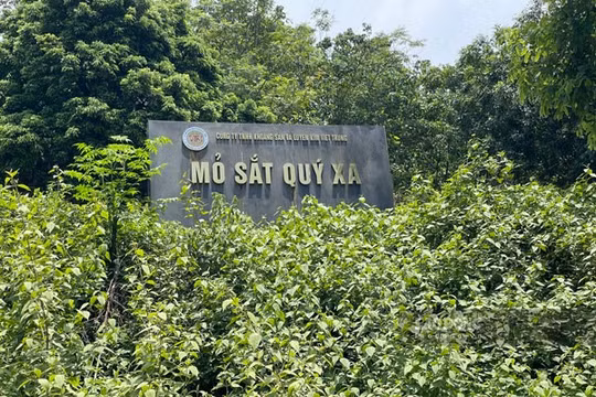 Mỏ sắt Quý Xa tại Lào Cai