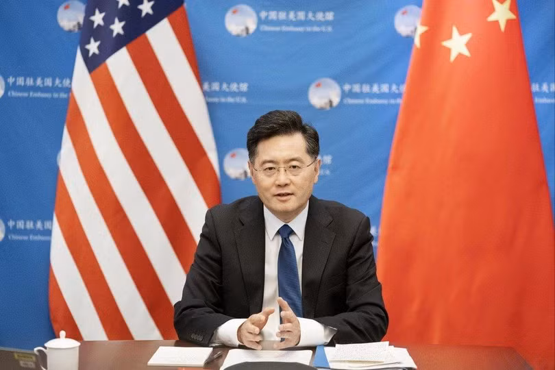 Đại sứ Trung Quốc tại Mỹ Tần Cương (Ảnh: Xinhua)