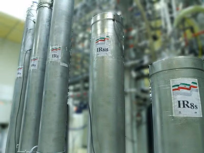 Bức ảnh tư liệu chụp bên trong cơ sở hạt nhân Natanz của Iran (Ảnh: AFP)