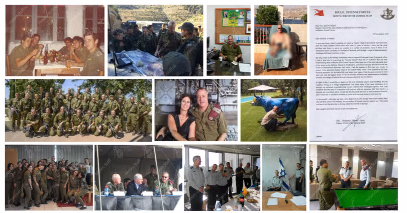 Nhiều bức ảnh và thông tin về binh sĩ thuộc quân đội Israel cũng bị đăng tải (Ảnh: RT)