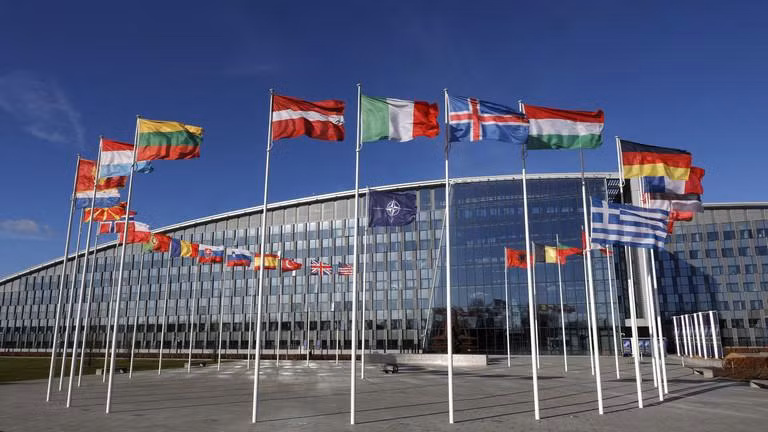 Trụ sở của NATO tại Brussels, Bỉ (Ảnh: RT)