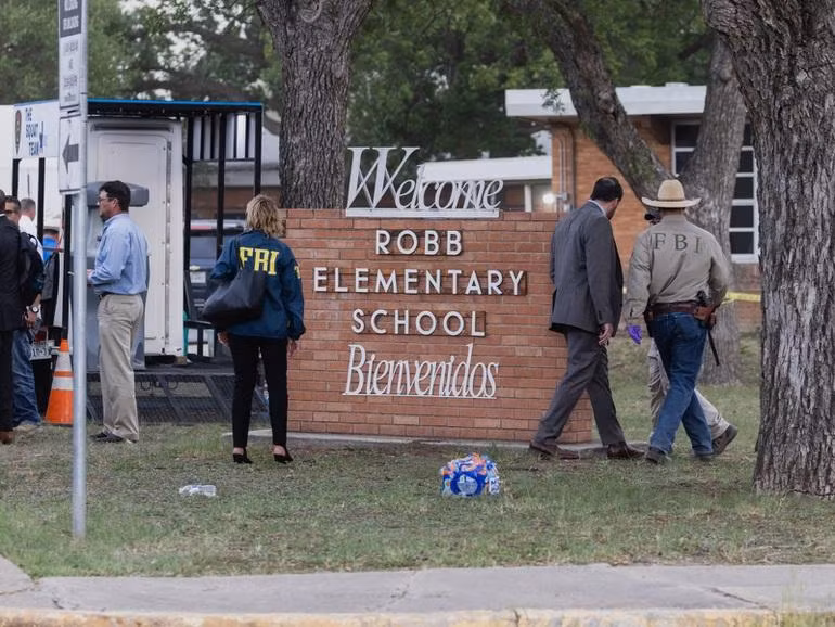 Vụ nổ súng xảy ra trưa ngày 24/5 tại Texas (Ảnh: Reuters).
