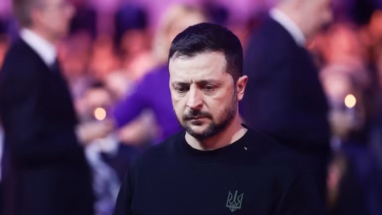 Tổng thống Ukraine Volodymyr Zelensky. Ảnh: Getty.