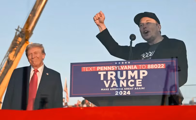 Tổng thống Mỹ Donald Trump đã thực hiện lời hứa trong chiến dịch tranh cử khi thành lập DOGE. Ảnh: AFP.
