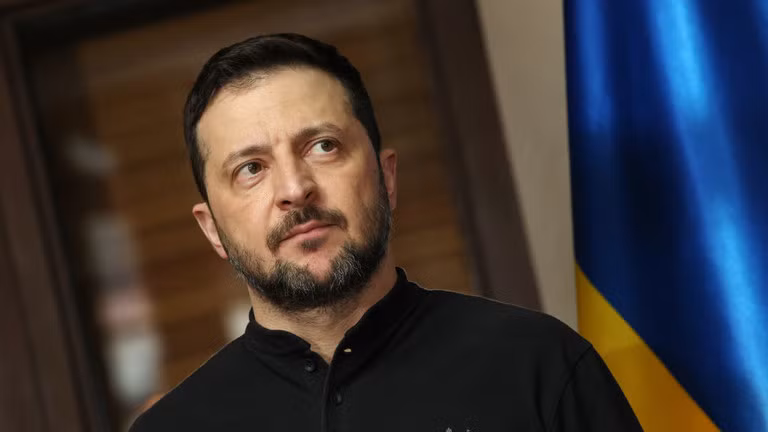 Tổng thống Ukraine Volodymyr Zelensky.Ảnh: Getty.