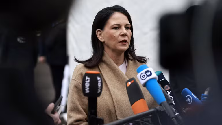 Ngoại trưởng Đức Annalena Baerbock. Ảnh: Getty.