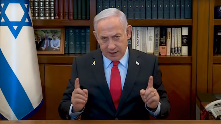 Thủ tướng Israel Benjamin Netanyahu. Ảnh: Getty.