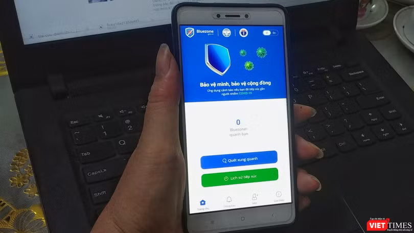 Bluezone là ứng dụng khoanh vùng nhanh đối với các trường hợp nghi nhiễm COVID-19.