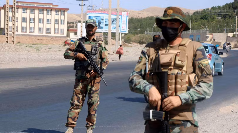 Một điểm chốt của lực lượng an ninh Afghanistan (Ảnh: ABC News)