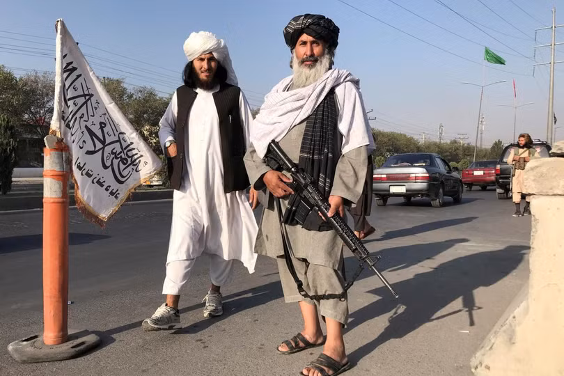 Một điểm chốt của Taliban ở thủ đô Kabul (Ảnh: Foreign Policy)