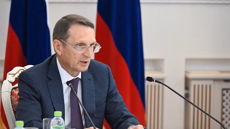 Người đứng đầu Cơ quan Tình báo Đối ngoại Nga (SVR) Sergey Naryshkin (Ảnh: Sputnik)