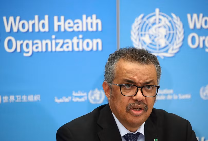 Tổng Giám đốc WHO Tedros Adhanom Ghebreyesus (Ảnh: Reuters)