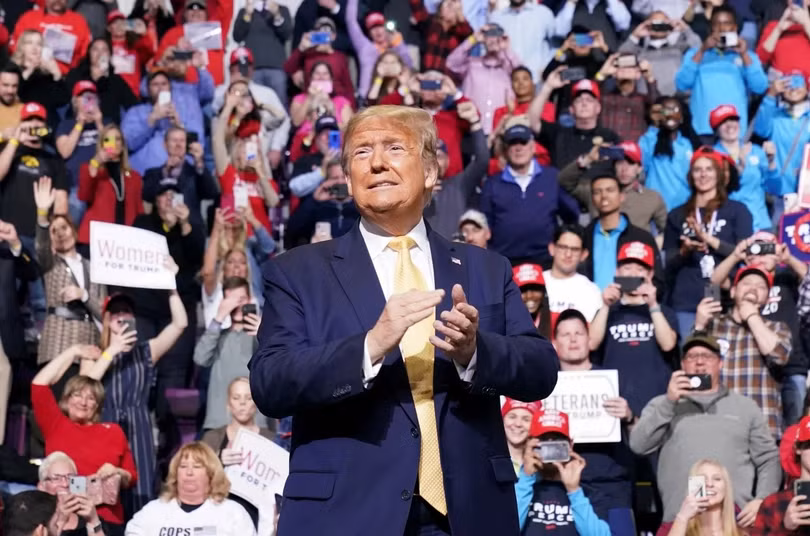Tổng thống Mỹ Donald Trump (ảnh: SCMP)