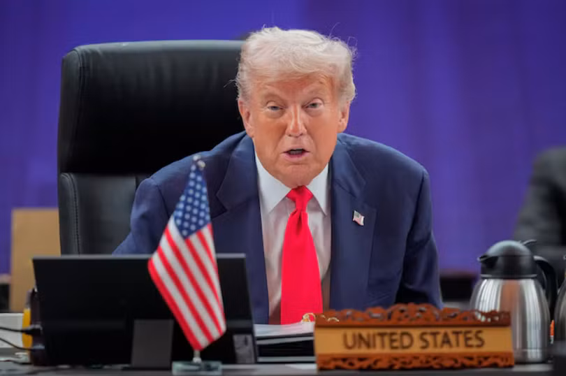 Tổng thống Mỹ Donald Trump phát biểu tại Hội nghị thượng đỉnh ASEAN-Mỹ tại Kuala Lumpur, Malaysia, ngày 26/10. Ảnh: Reuters.