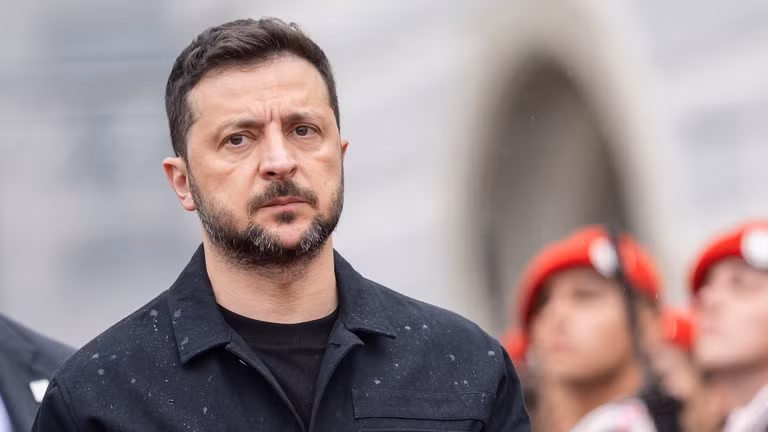 Tổng thống Ukraine Volodymyr Zelensky. Ảnh: Getty.