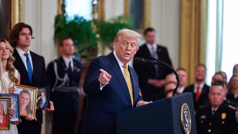 Tổng thống Mỹ Donald Trump. Ảnh: Getty.