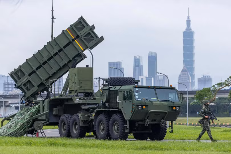 Một dàn phóng tên lửa thuộc hệ thống Patriot của Mỹ. Ảnh: Getty.