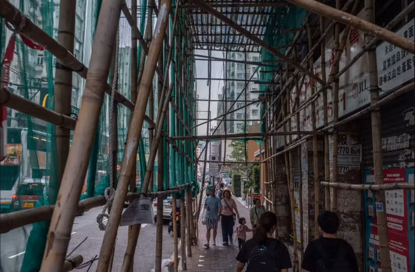 Thảm kịch ở Hong Kong Tại sao giàn giáo tre vẫn được sử dụng trong xây dựng 3.png