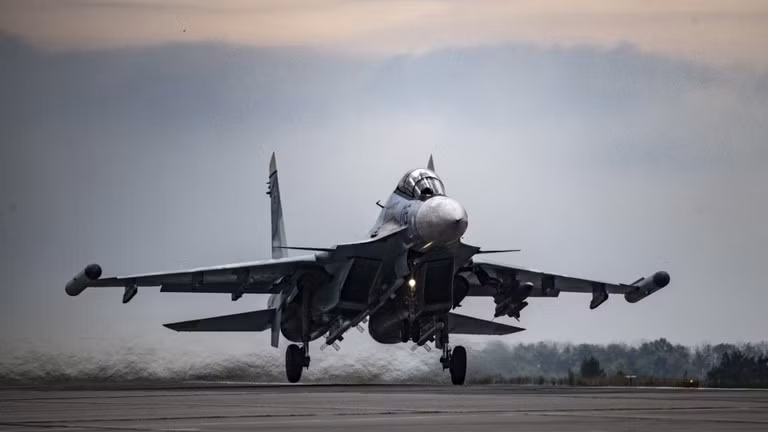 Máy bay chiến đấu Su-30 của Nga. Ảnh: Sputnik.