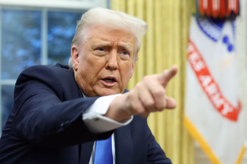 Tổng thống Mỹ Donald Trump đã đưa ra phản ứng sau cuộc tấn công nhằm vào Sumy, Ukraine. Ảnh: Reuters.