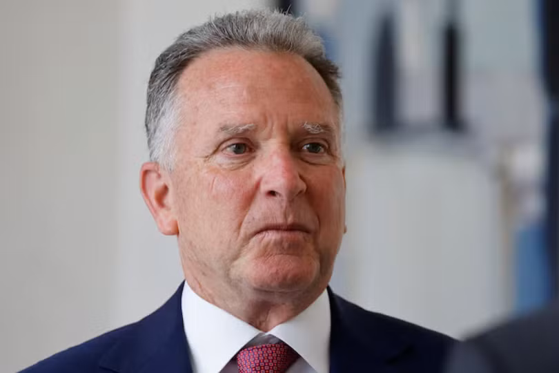 Đặc phái viên Mỹ Steve Witkoff trước cuộc họp với Tổng thống Pháp tại Điện Elysee ở Paris vào ngày 17/4. Ảnh: Getty.