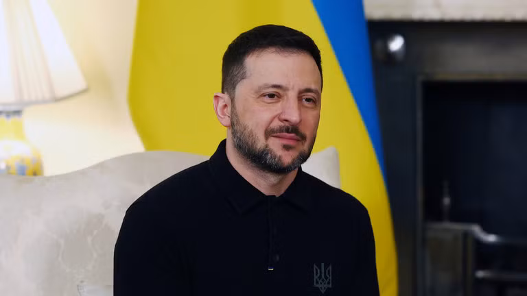 Tổng thống Ukraine Volodymyr Zelensky. Ảnh: Getty.