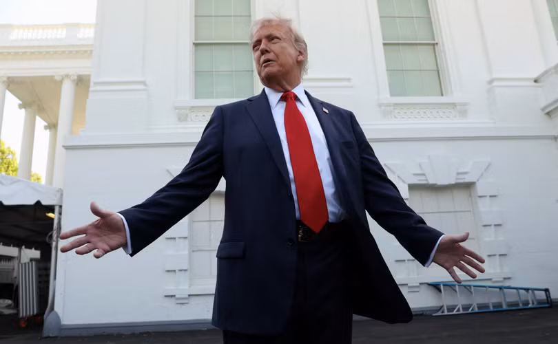 Tổng thống Mỹ Donald Trump hy vọng sẽ có một thỏa thuận công bằng với Trung Quốc về thương mại. Ảnh: Reuters.