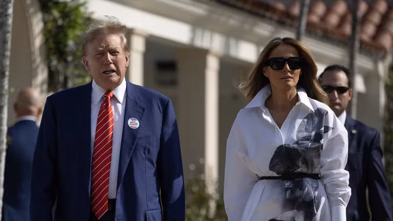 Bà Melania Trump lên án vụ nổ súng nhằm vào chồng mình (Ảnh: Getty)